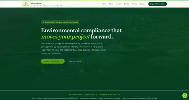 Khanyi Khavi website