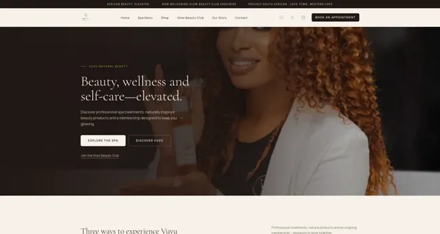 Vuvu Foundation Kit website