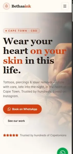 Ink & Book on mobile